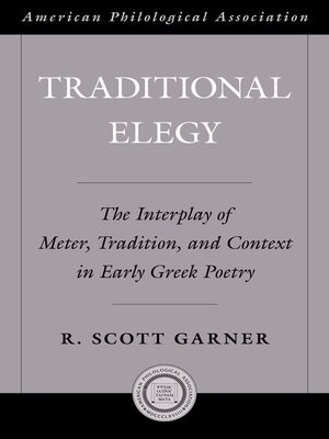 cover image of Traditional Elegy